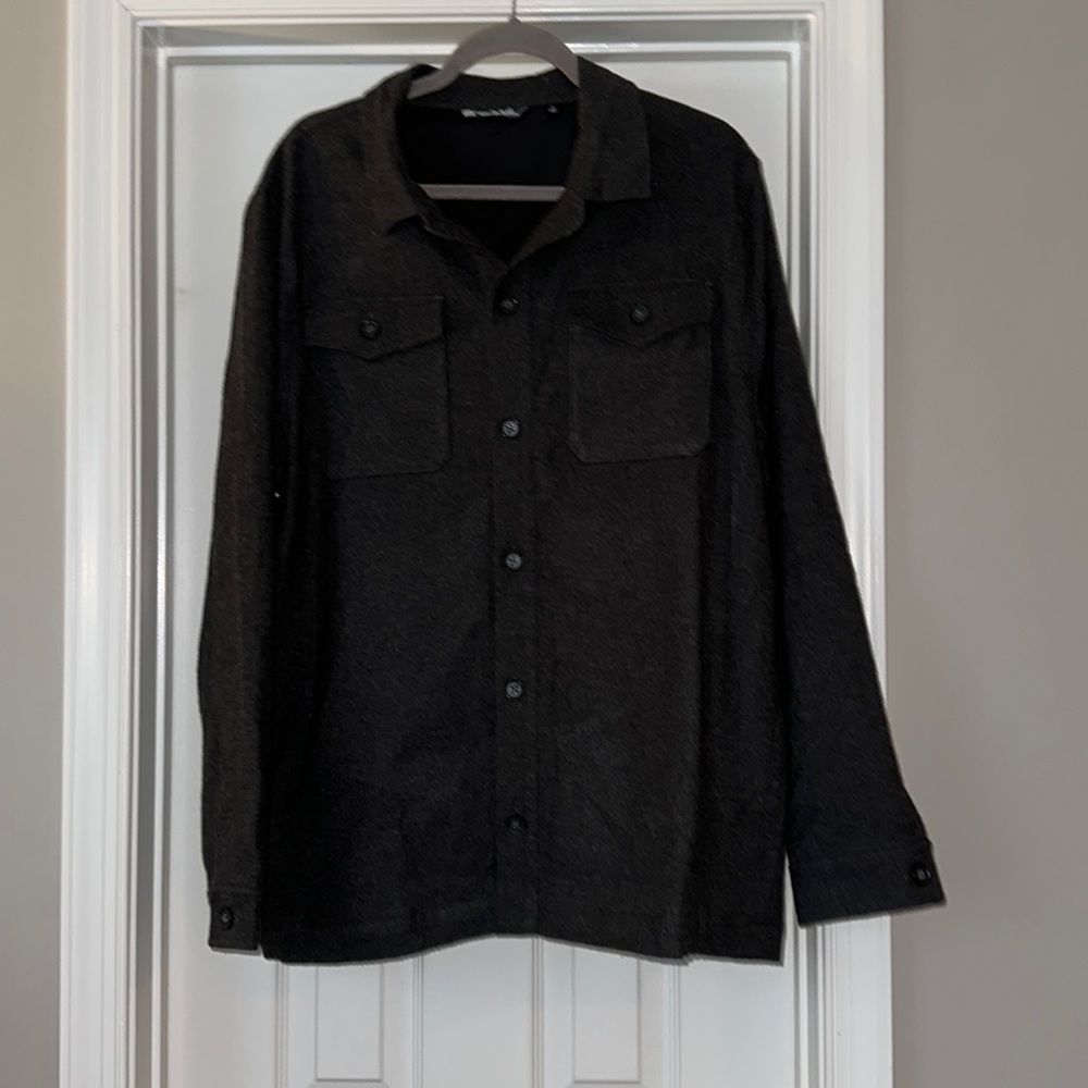 Travis Mathew Elijah flannel shirt jacket